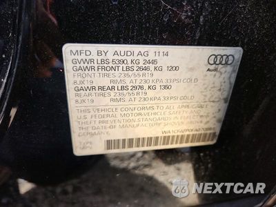 Zdjęcie 13 z 13 samochodu: 2015 AUDI Q5 PREMIUM VIN:WA1CFAFP0FA070651 - miniatura