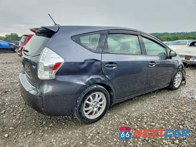 Trzecie zdjęcie samochodu z tyłu: 2013 TOYOTA PRIUS V THREE VIN:JTDZN3EU6D3258842 - miniatura