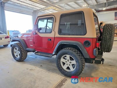 Drugie zdjęcie samochodu z przodu: 1999 JEEP WRANGLER / TJ SPORT VIN:1J4FY19S1XP431293 - miniatura