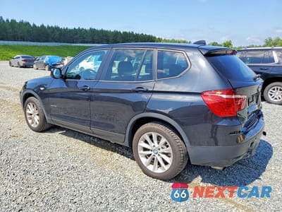 Drugie zdjęcie samochodu z przodu: 2013 BMW X3 XDRIVE28I VIN:5UXWX9C55D0A09365 - miniatura
