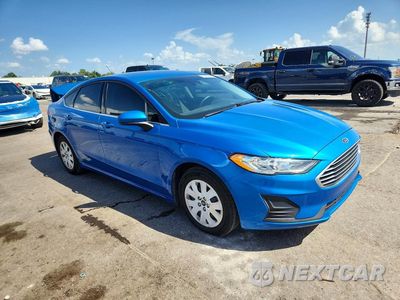 Czwarte zdjęcie samochodu z boku: 2019 FORD FUSION S VIN:3FA6P0G71KR193969 - miniatura