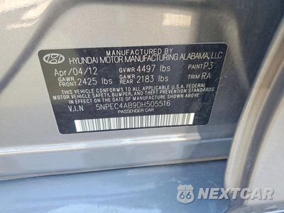 Zdjęcie 12 z 12 samochodu: 2013 HYUNDAI SONATA LIMITED 2.0T VIN:5NPEC4AB9DH505516 - miniatura