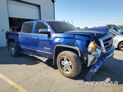 Czwarte zdjęcie samochodu z boku: 2014 GMC SIERRA K1500 SLT VIN:3GTU2VEC2EG308043 - miniatura