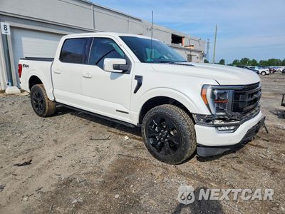 Czwarte zdjęcie samochodu z boku: 2022 FORD F150 SUPERCREW VIN:1FTFW1ED5NFB78291 - miniatura