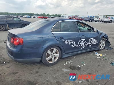 Trzecie zdjęcie samochodu z tyłu: 2009 VOLKSWAGEN JETTA SE VIN:3VWRM71K39M164774 - miniatura