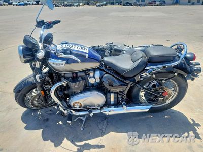 Trzecie zdjęcie samochodu z tyłu: 2025 TRIUMPH MOTORCYCLE BONNEVILLE SPEEDMASTER VIN:SMTD46HL1STCJ0541 - miniatura