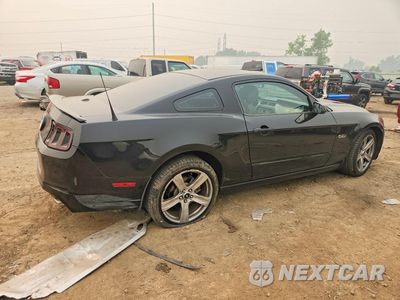 Trzecie zdjęcie samochodu z tyłu: 2014 FORD MUSTANG GT VIN:1ZVBP8CF7E5269879 - miniatura