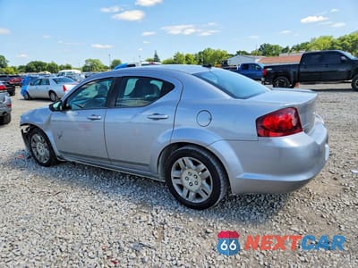 Drugie zdjęcie samochodu z przodu: 2014 DODGE AVENGER SE VIN:1C3CDZAB5EN105377 - miniatura