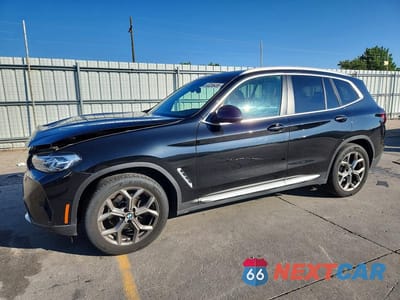 2022 BMW X3 XDRIVE30I 5UX53DP06N9M93324 - główne zdjęcie licytacji z USA - miniatura