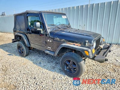 Czwarte zdjęcie samochodu z boku: 2006 JEEP WRANGLER X VIN:1J4FA39S86P750933 - miniatura