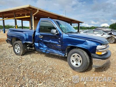 Czwarte zdjęcie samochodu z boku: 2002 CHEVROLET SILVERADO C1500 VIN:1GCEC14W42Z285673 - miniatura