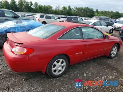Trzecie zdjęcie samochodu z tyłu: 2002 TOYOTA CAMRY SOLARA SLE V6 VIN:2T1CF28P72C572121 - miniatura