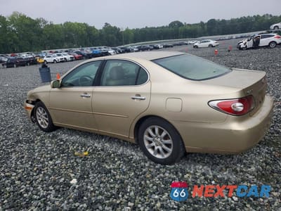 Drugie zdjęcie samochodu z przodu: 2003 LEXUS ES 300 VIN:JTHBF30G530122359 - miniatura