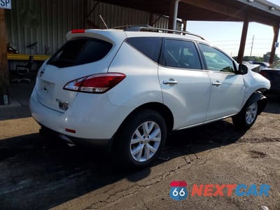 Trzecie zdjęcie samochodu z tyłu: 2012 NISSAN MURANO S VIN:JN8AZ1MW5CW226720 - miniatura