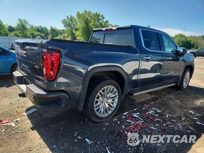Trzecie zdjęcie samochodu z tyłu: 2019 GMC SIERRA K1500 DENALI VIN:1GTU9FEL0KZ339367 - miniatura