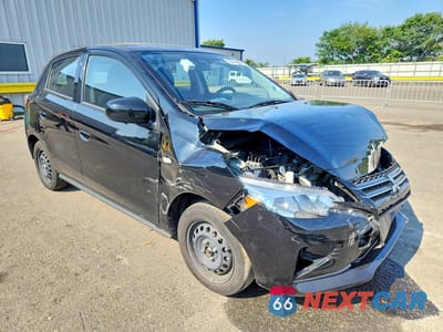 Czwarte zdjęcie samochodu z boku: 2024 MITSUBISHI MIRAGE ES VIN:ML32AUHJ3RH022473 - miniatura