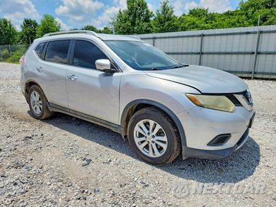 Czwarte zdjęcie samochodu z boku: 2014 NISSAN ROGUE SV VIN:5N1AT2MLXEC758277 - miniatura