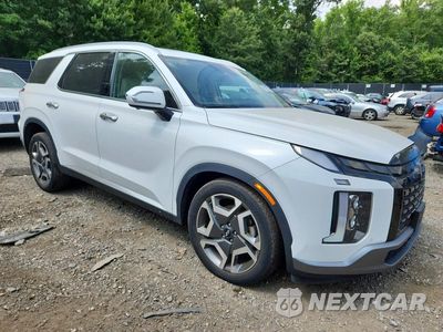 Czwarte zdjęcie samochodu z boku: 2023 HYUNDAI PALISADE LIMITED VIN:KM8R5DGE1PU504430 - miniatura