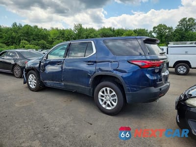 Drugie zdjęcie samochodu z przodu: 2023 CHEVROLET TRAVERSE LS VIN:1GNERFKW7PJ229612 - miniatura