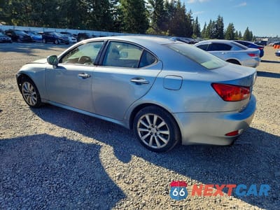 Drugie zdjęcie samochodu z przodu: 2007 LEXUS IS 250 VIN:JTHCK262X72018207 - miniatura
