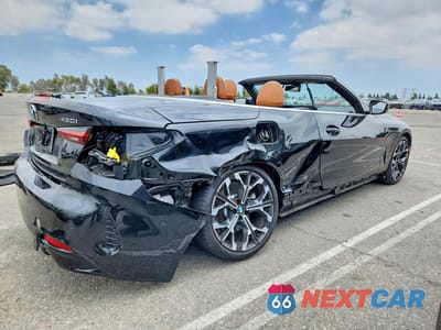 Trzecie zdjęcie samochodu z tyłu: 2025 BMW 430I VIN:WBA33DB03SCS69455 - miniatura