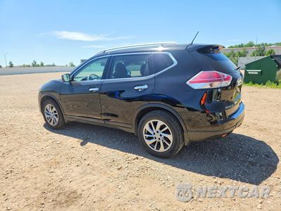 Drugie zdjęcie samochodu z przodu: 2015 NISSAN ROGUE SL VIN:5N1AT2MV8FC755509 - miniatura