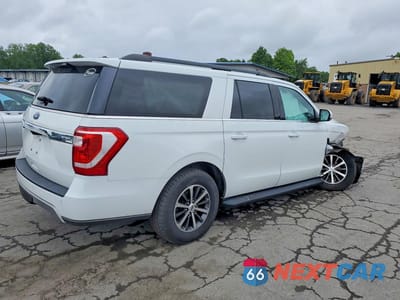 Trzecie zdjęcie samochodu z tyłu: 2021 FORD EXPEDITION MAX XLT VIN:1FMJK1JT9MEA25075 - miniatura