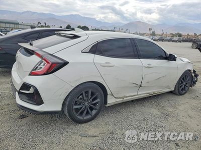 Trzecie zdjęcie samochodu z tyłu: 2020 HONDA CIVIC EX VIN:SHHFK7H6XLU403669 - miniatura