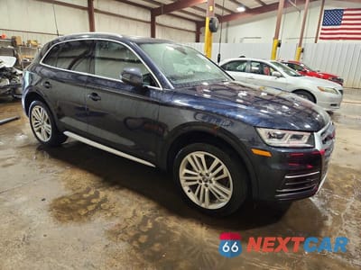 Czwarte zdjęcie samochodu z boku: 2018 AUDI Q5 PREMIUM PLUS VIN:WA1BNAFY8J2147440 - miniatura