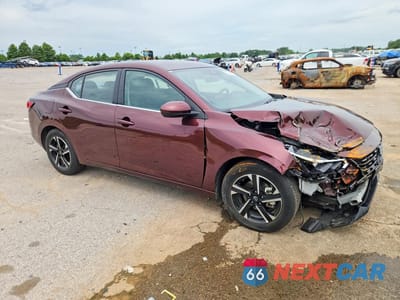 Czwarte zdjęcie samochodu z boku: 2025 NISSAN SENTRA SV VIN:3N1AB8CV1SY374844 - miniatura