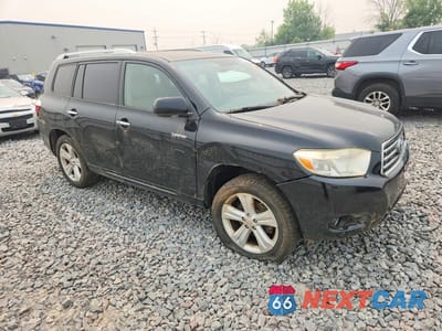 Czwarte zdjęcie samochodu z boku: 2009 TOYOTA HIGHLANDER VIN:JTEES42A692114840 - miniatura