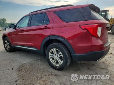 Drugie zdjęcie samochodu z przodu: 2020 FORD EXPLORER XLT VIN:1FMSK8DH3LGC19236 - miniatura