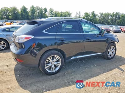 Trzecie zdjęcie samochodu z tyłu: 2010 LEXUS RX 450H VIN:JTJBC1BA9A2006314 - miniatura