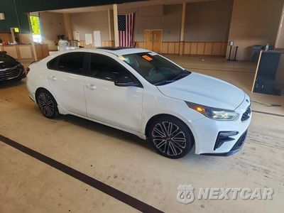 Czwarte zdjęcie samochodu z boku: 2021 KIA FORTE GT VIN:3KPF44AC8ME387988 - miniatura