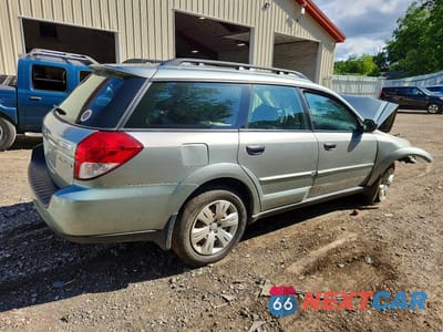 Trzecie zdjęcie samochodu z tyłu: 2009 SUBARU OUTBACK VIN:4S4BP60C096328669 - miniatura