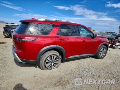 Trzecie zdjęcie samochodu z tyłu: 2023 NISSAN PATHFINDER SL VIN:5N1DR3CA3PC214496 - miniatura