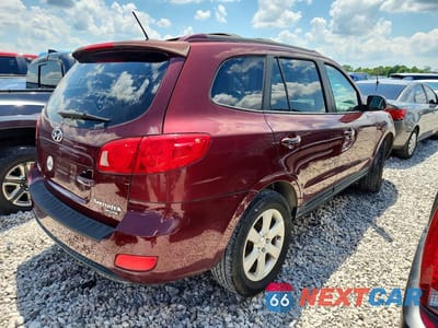 Trzecie zdjęcie samochodu z tyłu: 2007 HYUNDAI SANTA FE SE VIN:5NMSH13E47H121882 - miniatura