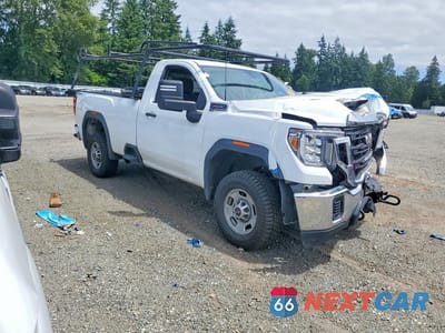 Czwarte zdjęcie samochodu z boku: 2022 GMC SIERRA K2500 HEAVY DUTY VIN:1GT09LE73NF330636 - miniatura