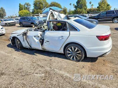 Drugie zdjęcie samochodu z przodu: 2021 AUDI A4 PREMIUM 40 VIN:WAUABAF49MA069376 - miniatura