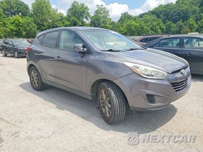 Czwarte zdjęcie samochodu z boku: 2014 HYUNDAI TUCSON GLS VIN:KM8JTCAF1EU950766 - miniatura