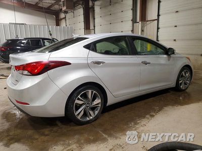 Trzecie zdjęcie samochodu z tyłu: 2014 HYUNDAI ELANTRA LIMITED VIN:KMHDH4AE2EU098908 - miniatura