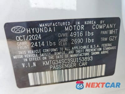 Zdjęcie 12 z 12 samochodu: 2025 GENESIS G70 2.5T STANDARD VIN:KMTG34SC3SU153893 - miniatura