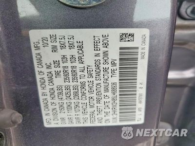 Zdjęcie 13 z 13 samochodu: 2020 HONDA CR-V EXL VIN:2HKRW2H85LH688936 - miniatura