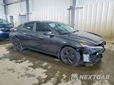 Czwarte zdjęcie samochodu z boku: 2022 HYUNDAI ELANTRA SEL VIN:5NPLM4AG6NH058175 - miniatura