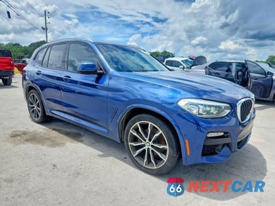 Czwarte zdjęcie samochodu z boku: 2019 BMW X3 XDRIVE30I VIN:5UXTR9C55KLP92032 - miniatura