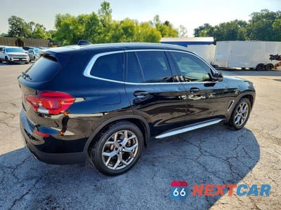 Trzecie zdjęcie samochodu z tyłu: 2021 BMW X3 XDRIVE30I VIN:5UXTY5C01M9E51858 - miniatura