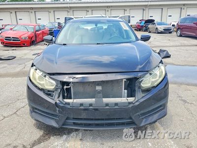 Piąte zdjęcie samochodu w środku: 2017 HONDA CIVIC LX VIN:19XFC2F54HE056963 - miniatura