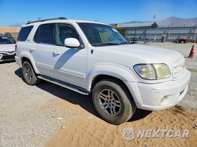 Czwarte zdjęcie samochodu z boku: 2004 TOYOTA SEQUOIA SR5 VIN:5TDZT34A84S211758 - miniatura