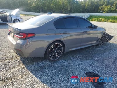 Trzecie zdjęcie samochodu z tyłu: 2021 BMW 540 I VIN:WBA53BJ01MCF53722 - miniatura