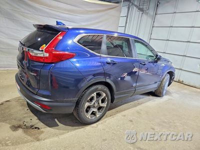 Trzecie zdjęcie samochodu z tyłu: 2018 HONDA CR-V EX VIN:7FARW2H57JE000649 - miniatura